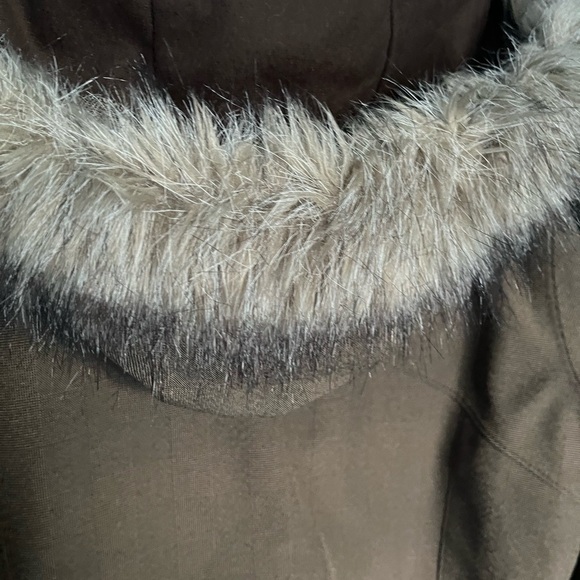 Columbia Brown Jacket Women’s M Bomber Style Tech Waterproof - Picture 3 of 16